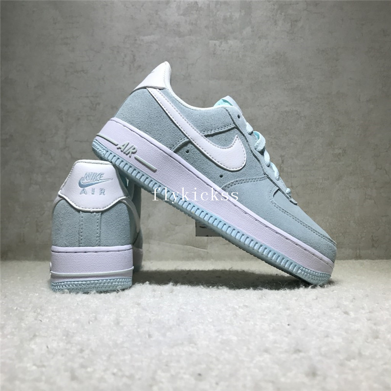 Nike Air Force 1 Low Top Light Blue